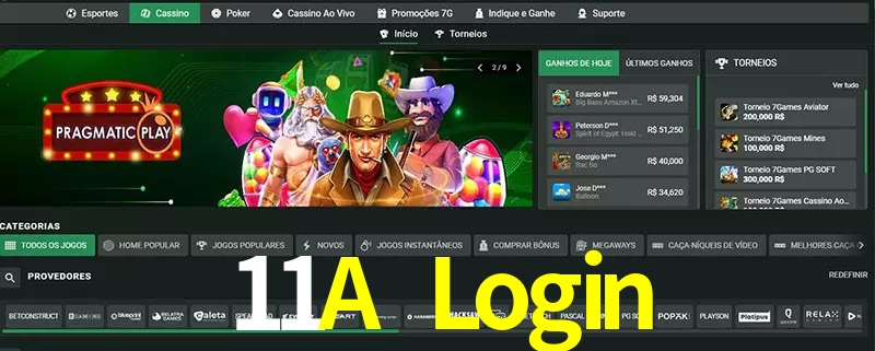 cassino 11A Login