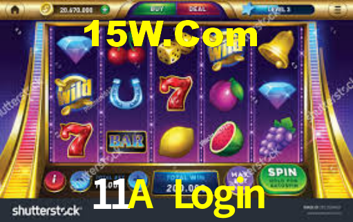 Interface do App 11A Login